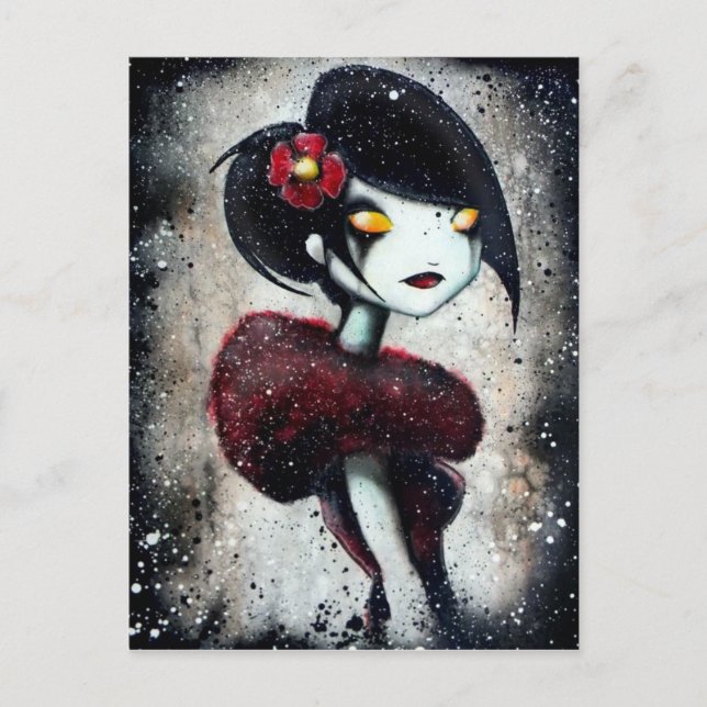 Postal Sidelong (rojo) (Anverso)