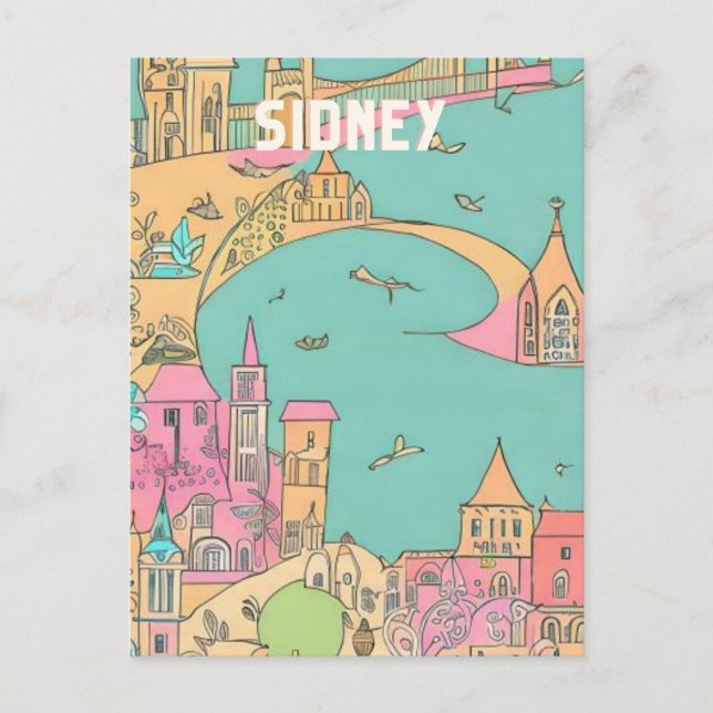 Postal Sidney Australia (Anverso)