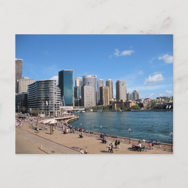 Postal Sídney Australia Fotografía de Viajes Original (Anverso)