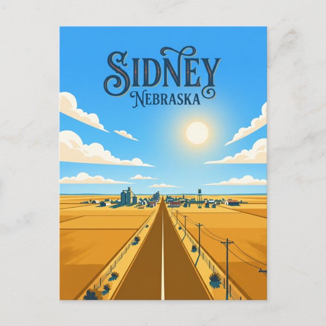 Postal Sidney EE. UU. (Anverso)