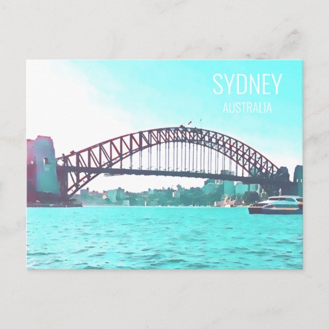 Postal Sídney Harbour Bridge (Anverso)