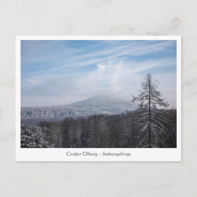 Postal Siebengebirge Alemania (Anverso)