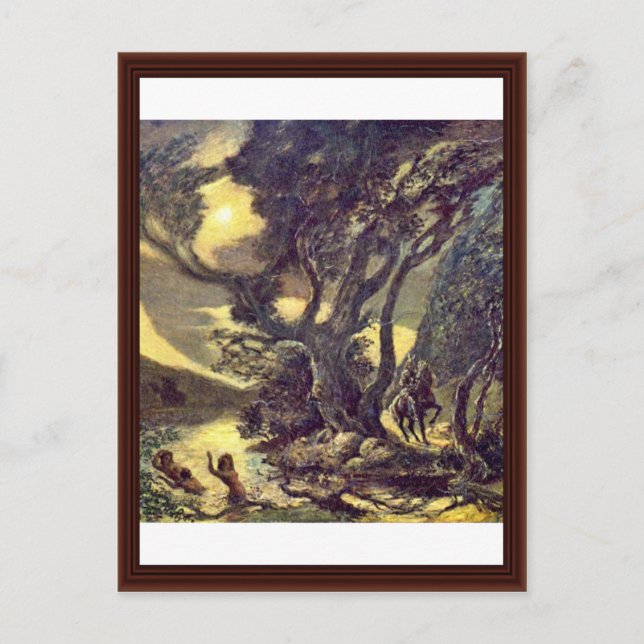 Postal Siegfried Y Los Jardines Del Rin (Anverso)