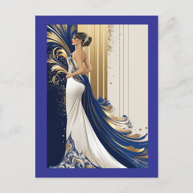 Postal SIEMPRE ELEGANTE #5 Postcard (Anverso)