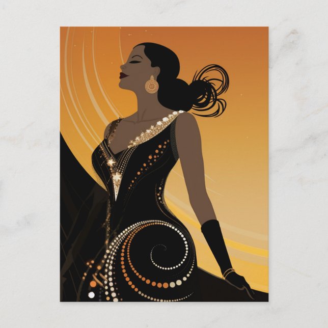 Postal SIEMPRE ELEGANTE # 7 Postcard (Anverso)