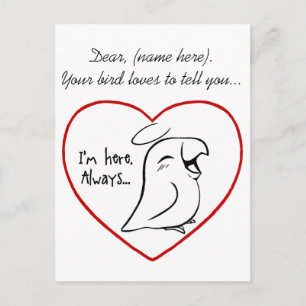 Postal Siempre en mi corazón