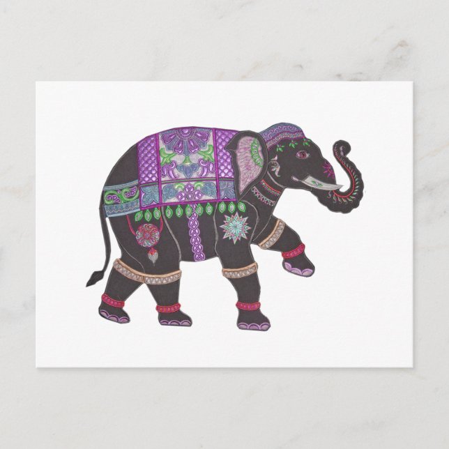 POSTAL SIEMPRE LA MAJESTICIA (Anverso)