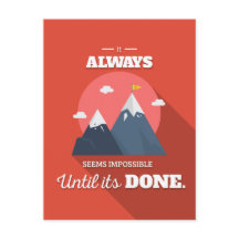 Siempre parece imposible hasta que se hace