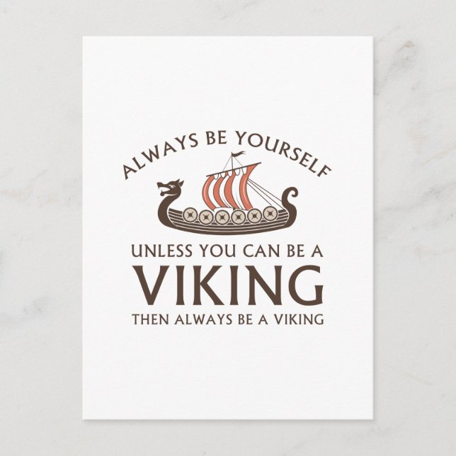 Postal Siempre Sé Tú Mismo (Anverso)