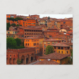 Postal Siena Cityscape Toscana Italia