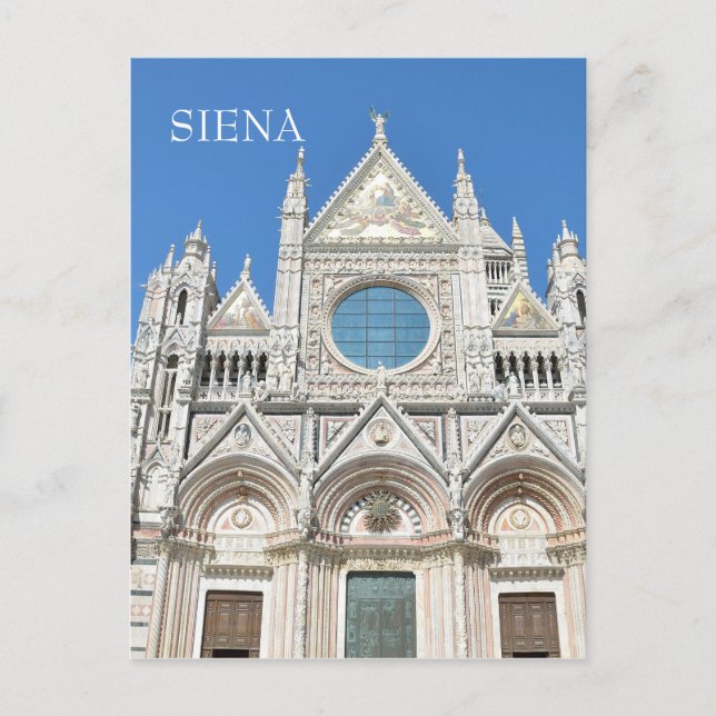 Postal Siena (Italia) (Anverso)
