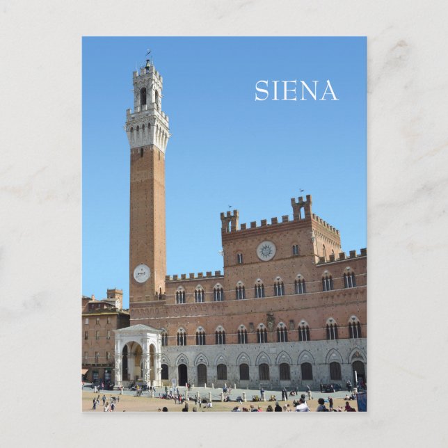 Postal Siena (Italia) (Anverso)