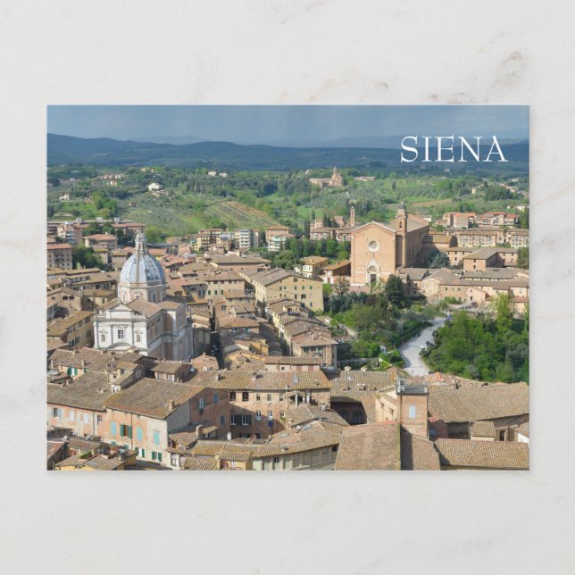 Postal Siena (Italia) (Anverso)