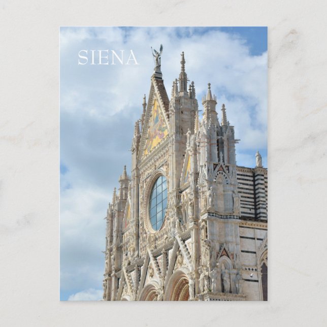 Postal Siena (Italia) (Anverso)