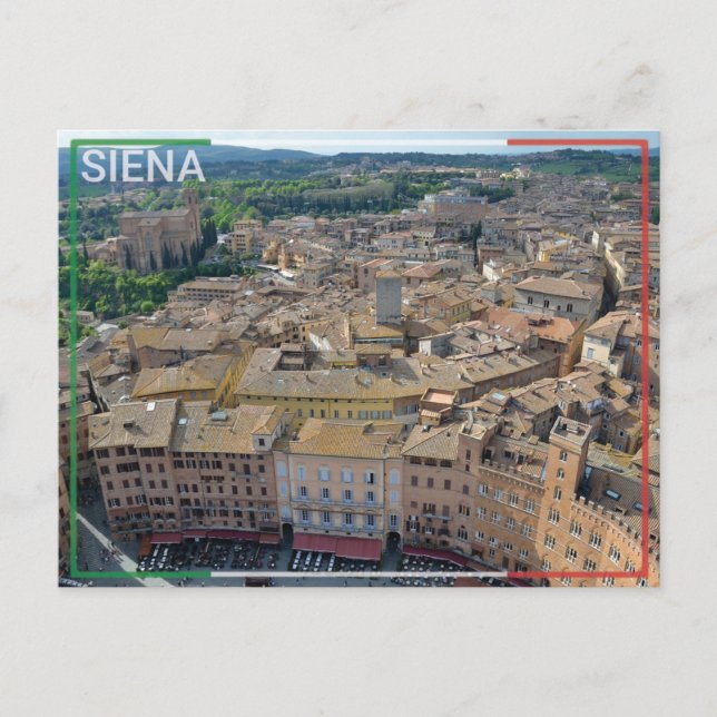 Postal Siena - Italia (Anverso)