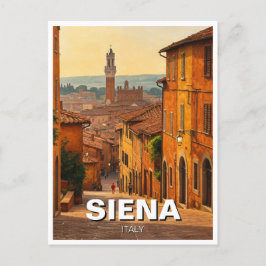 Postal Siena Italia Travel