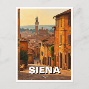 Postal Siena Italia Travel