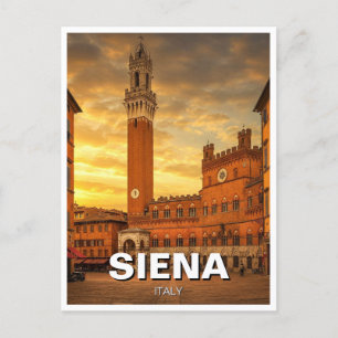Postal Siena Italia Travel