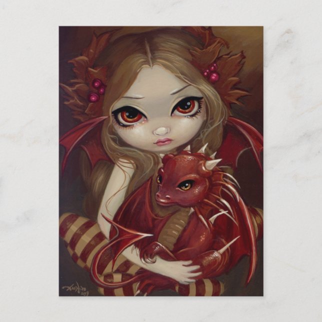 Postal "Sienna Dragoning" (Anverso)