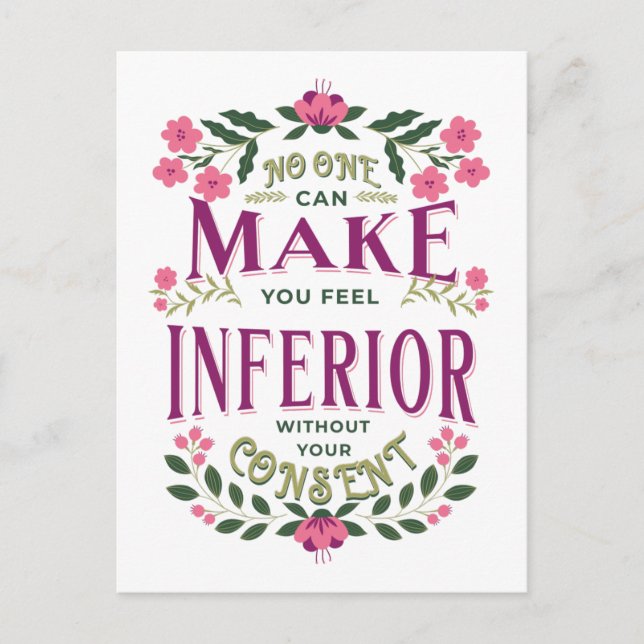 Postal Siéntanse inferiores derechos de las mujeres Elean (Anverso)