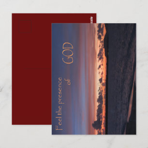 Postal Siente la presencia de DIOS