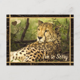 Postal Siento la imagen de Cheetah