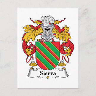 Postal Sierra Family Crest