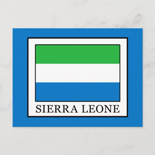 Postal Sierra Leona (Anverso)
