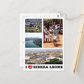 Postal Sierra Leona - Me encanta -