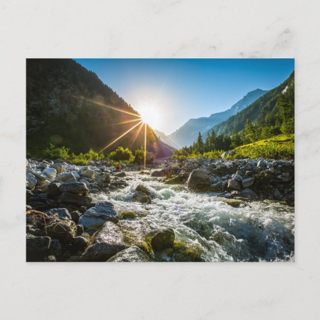 Postal Sierra | Parque nacional Hohe Tauern, Austria (Anverso)