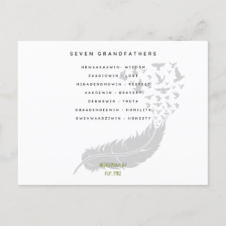 Postal Siete Abuelos