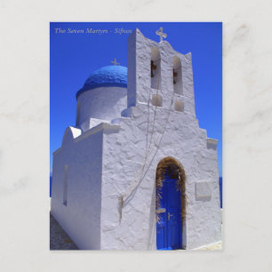Postal Siete mártires - Sifnos