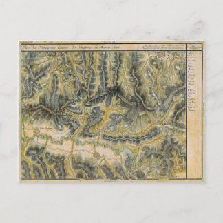 Postal Sighisoara, mapa del siglo XIX