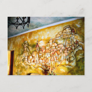 Postal Sighisoara, mural de la ciudad medieval