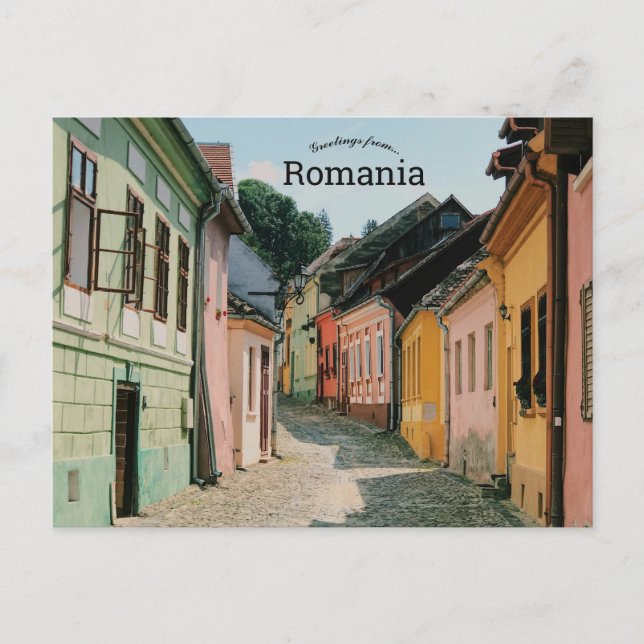 Postal Sighișoara Rumanía (Anverso)