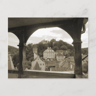 Postal Sighisoara, vista de la ciudad
