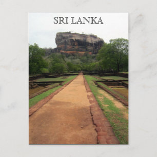 Postal sigiriya rock sri lanka