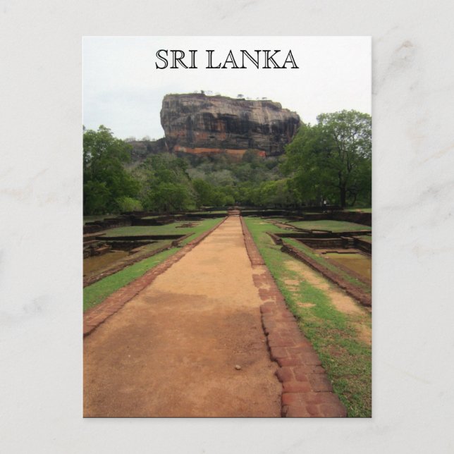 Postal sigiriya sri lanka (Anverso)