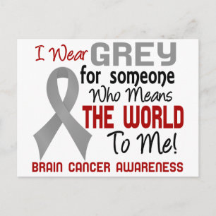 Postal Significa El Mundo Para Mí 2 Cáncer De Cerebro