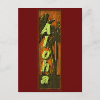 Postal Signo de Aloha