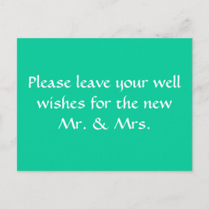 Postal signo de bienestar deseable