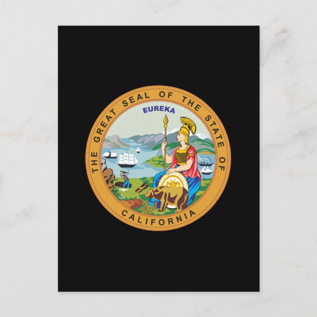 Postal Signo de California (Anverso)
