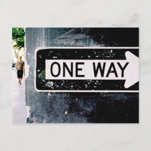 Postal Signo de calle de SF