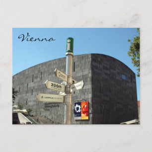 Postal signo de mumok vienna