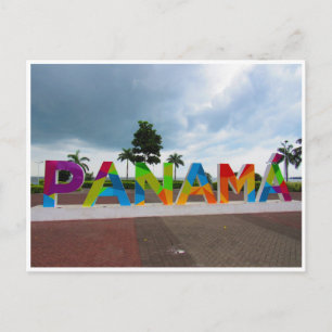 Postal signo de panama