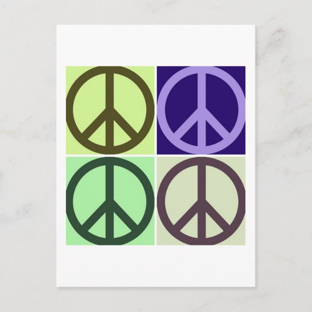 Postal Signo de paz (Anverso)