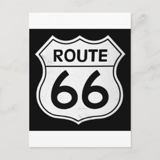 Postal Signo de ruta 66