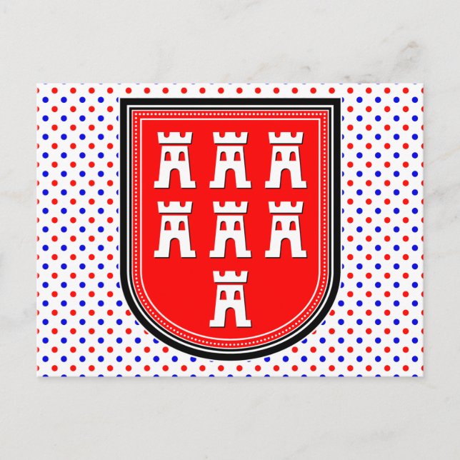 Postal Signo de Sajonia (Anverso)