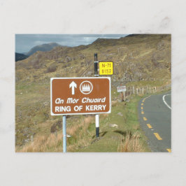 Postal Signo del anillo de Kerry, Irlanda