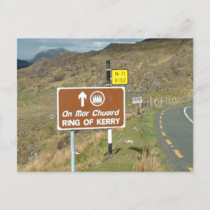 Postal Signo del anillo de Kerry, Irlanda